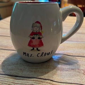 Rae Dunn By Magenta Artisan Collection Red inside HTF Rare